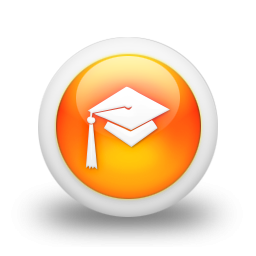 106059-3d-glossy-orange-orb-icon-people-things-hat-graduation